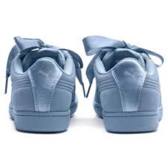 **SOLD** Puma Vikky for Satin Baby Blue - Picture 3 of 10